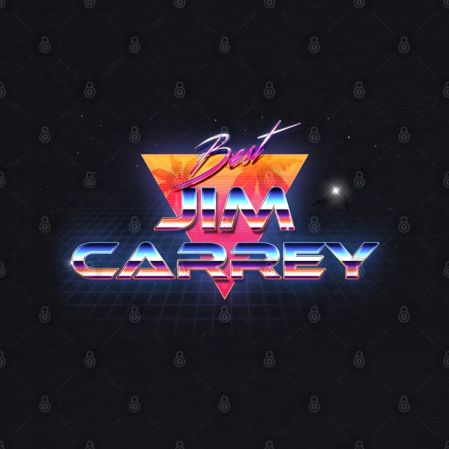 Jim Carrey Retro Crome Art by blooddragonbest